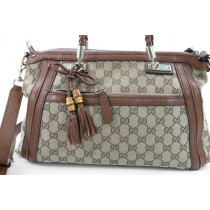 Gucci Babouska Top Handle GG Marrone