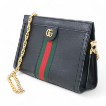 Gucci Ophidia Tracolla Pelle Nera