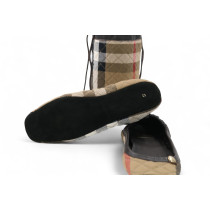 Burberry Ballerine Check Marrone