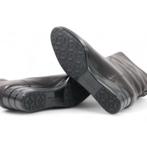 Ferragamo Stivaletto Pelle Nera