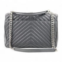 Saint Laurent College Pelle Nera