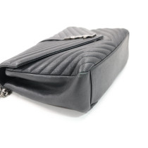 Saint Laurent College Pelle Nera