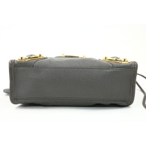 Balenciaga City Mini Pelle Grigia