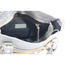 Balenciaga City Mini Pelle Grigia