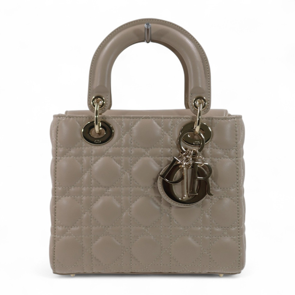 Dior Lady Small Pelle Beige