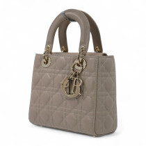 Dior Lady Small Pelle Beige