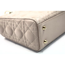 Dior Lady Small Pelle Beige