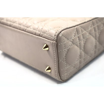 Dior Lady Small Pelle Beige
