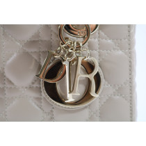 Dior Lady Small Pelle Beige