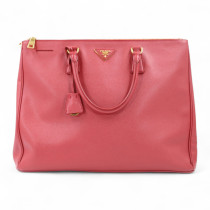 Prada Galleria GM Pelle Saffiano Rossa