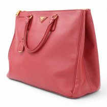Prada Galleria GM Pelle Saffiano Rossa