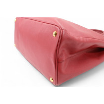 Prada Galleria GM Pelle Saffiano Rossa