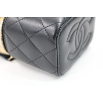 Chanel Vanity Case Mini Pelle Nera