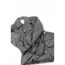 Celine Capospalla Trapuntato Nylon Nero