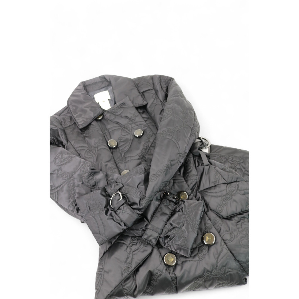 Celine Capospalla Trapuntato Nylon Nero