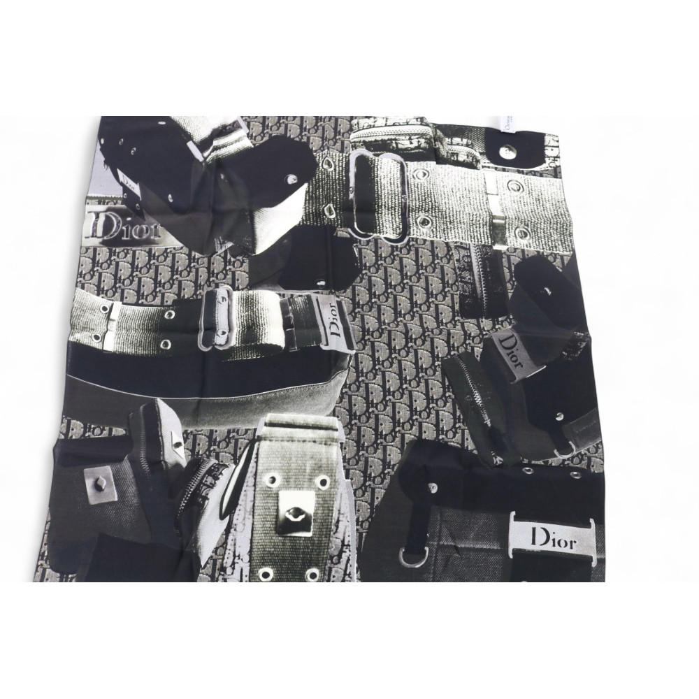 Dior Foulard Seta Bianca e Nera