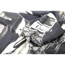 Dior Foulard Seta Bianca e Nera