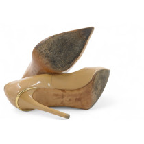 Louis Vuitton Decollete Vernis Beige