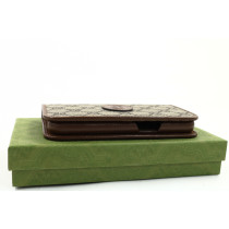 Gucci Cover Iphone 15 Tessuto GG Marrone