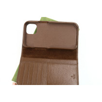 Gucci Cover Iphone 15 Tessuto GG Marrone