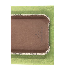 Gucci Cover Iphone 14 Tessuto GG Beige