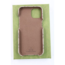 Gucci Cover Iphone 14 Tessuto GG Beige