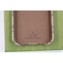 Gucci Cover Iphone 14 Tessuto GG Beige