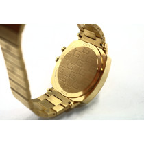 Gucci Orologio Grip Roulette Acciaio Oro