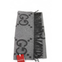 Gucci Sciarpa Lana Nera
