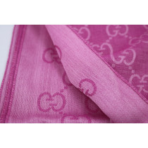 Gucci Stola Lana e Seta Rosa