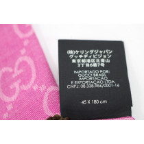 Gucci Stola Lana e Seta Rosa