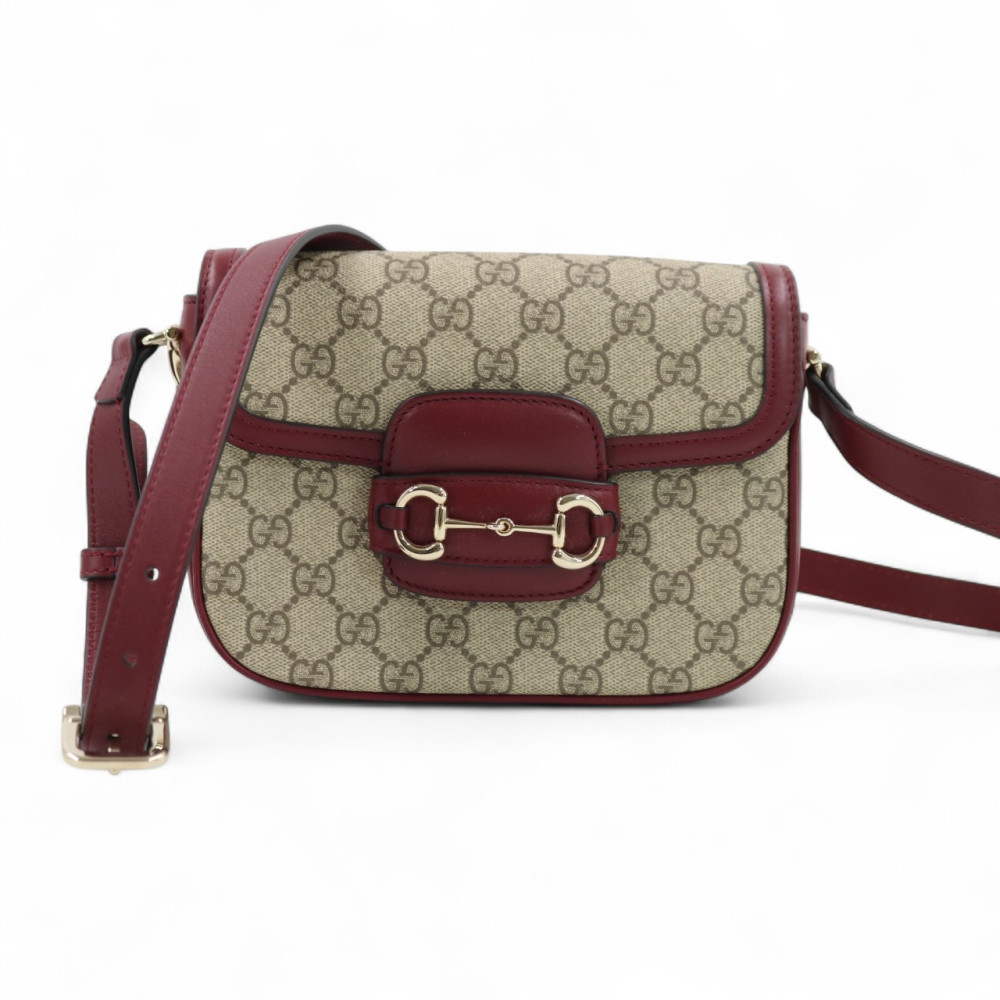 Gucci Horsebit Tessuto GG Beige