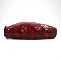 Stella McCartney Falabella Stampa Pitone Rossa e Nera
