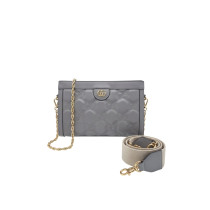 Gucci Tracolla Pelle Grigia