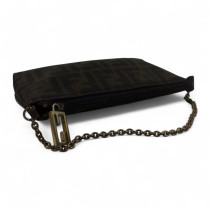 Fendi Pochette Zucca Marrone