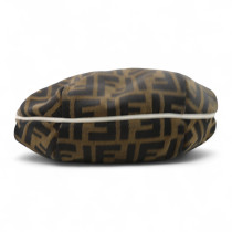 Fendi Tracolla Hobo Croissant Zucca Marrone