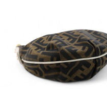 Fendi Tracolla Hobo Croissant Zucca Marrone