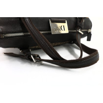 Dior Boston Street Chic Trotter Tela e Pelle Marrone