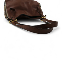 Burberry Shopping Pelle Marrone
