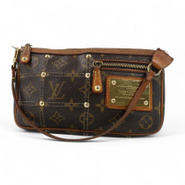 Louis Vuitton Per Marc Jacobs Pochette Rivets 2007 Monogram