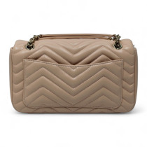 Gucci Marmont Media Pelle Beige Rosato