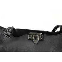 Valentino Rockstud Shopping Pelle Nera