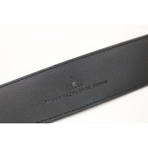 Gucci Cintura Interlocking Pelle Nera