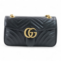 Gucci Marmont Medium Pelle Nera