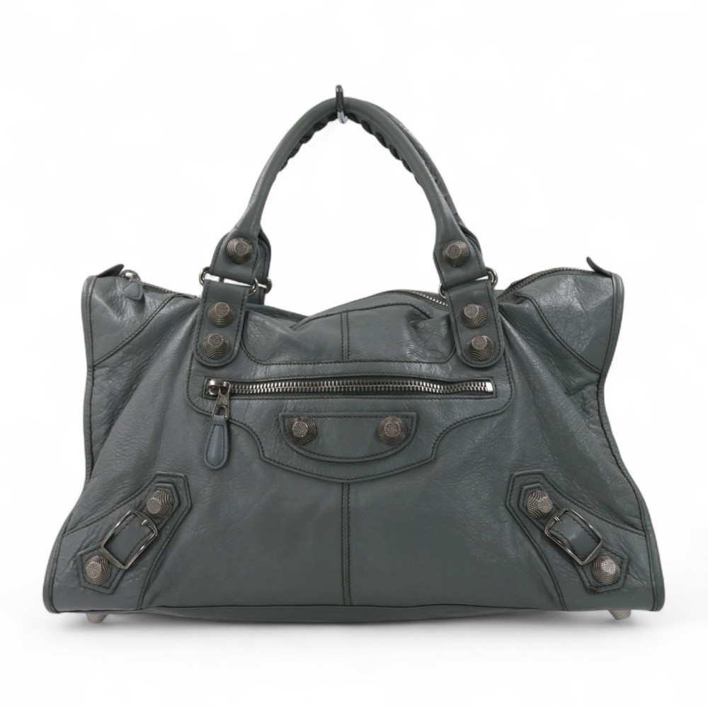 Balenciaga Giant Part-Time Pelle Grigio Ardesia