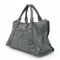 Balenciaga Giant Part-Time Pelle Grigio Ardesia