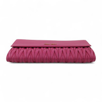 Miu Miu Pochette Pelle Fucsia