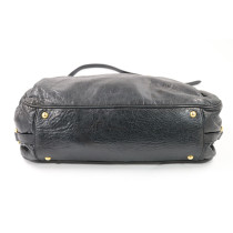 Miu Miu Shopping Pelle Nera