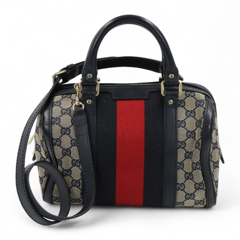 Gucci Bauletto Boston GG Blu
