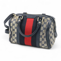 Gucci Bauletto Boston GG Blu